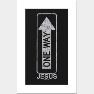 ONE WAY Posters and Art